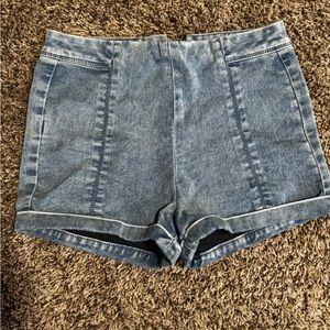 Denim Blue Women's Shorts